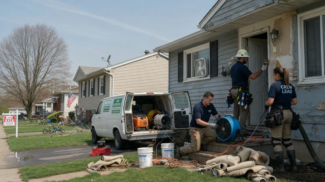 Flood Cleanup in Severna Park, MD near me